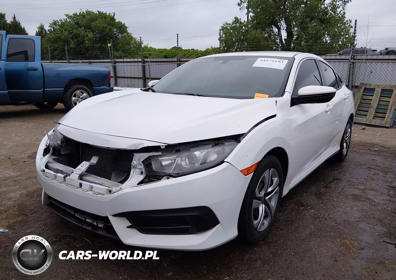 2016 Honda Civic Lx VIN:19XFC2F54GE058128 - 2