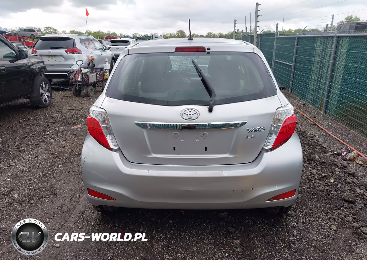 2012 Toyota Yaris Le VIN:JTDKTUD30CD527206 - 17