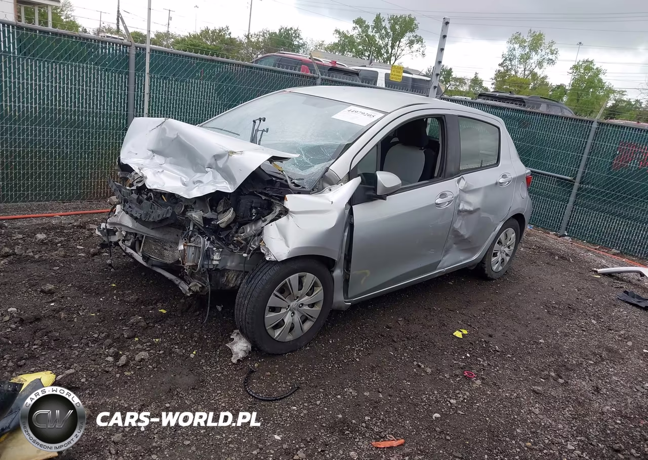 2012 Toyota Yaris Le VIN:JTDKTUD30CD527206 - 2
