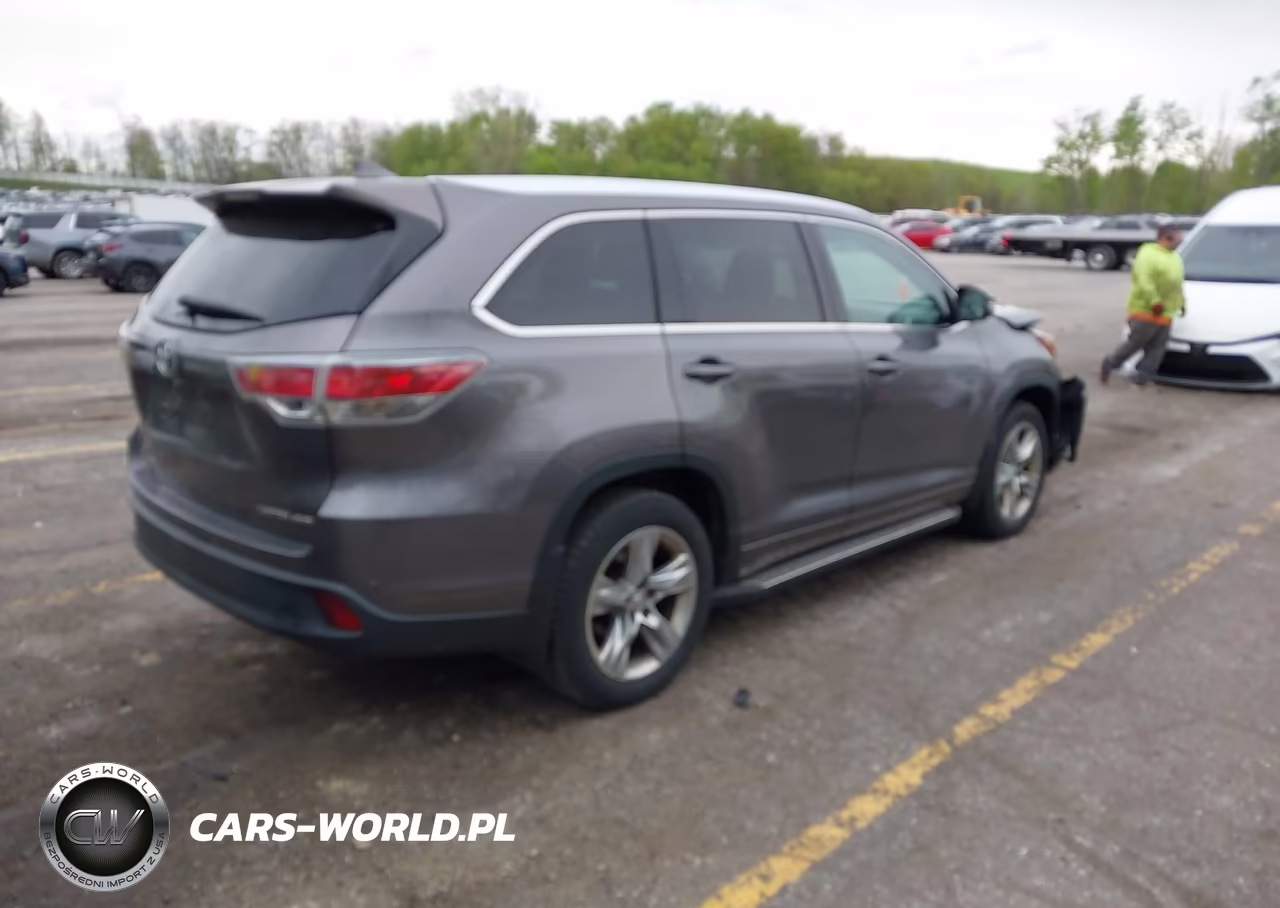 2014 Toyota Highlander Limited V6 VIN:5TDDKRFH7ES041386 - 4
