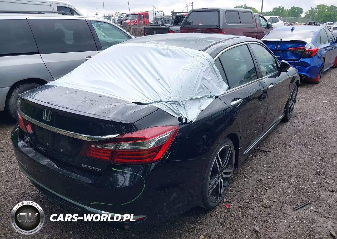 2016 Honda Accord Sport VIN:1HGCR2F53GA209501 - 6
