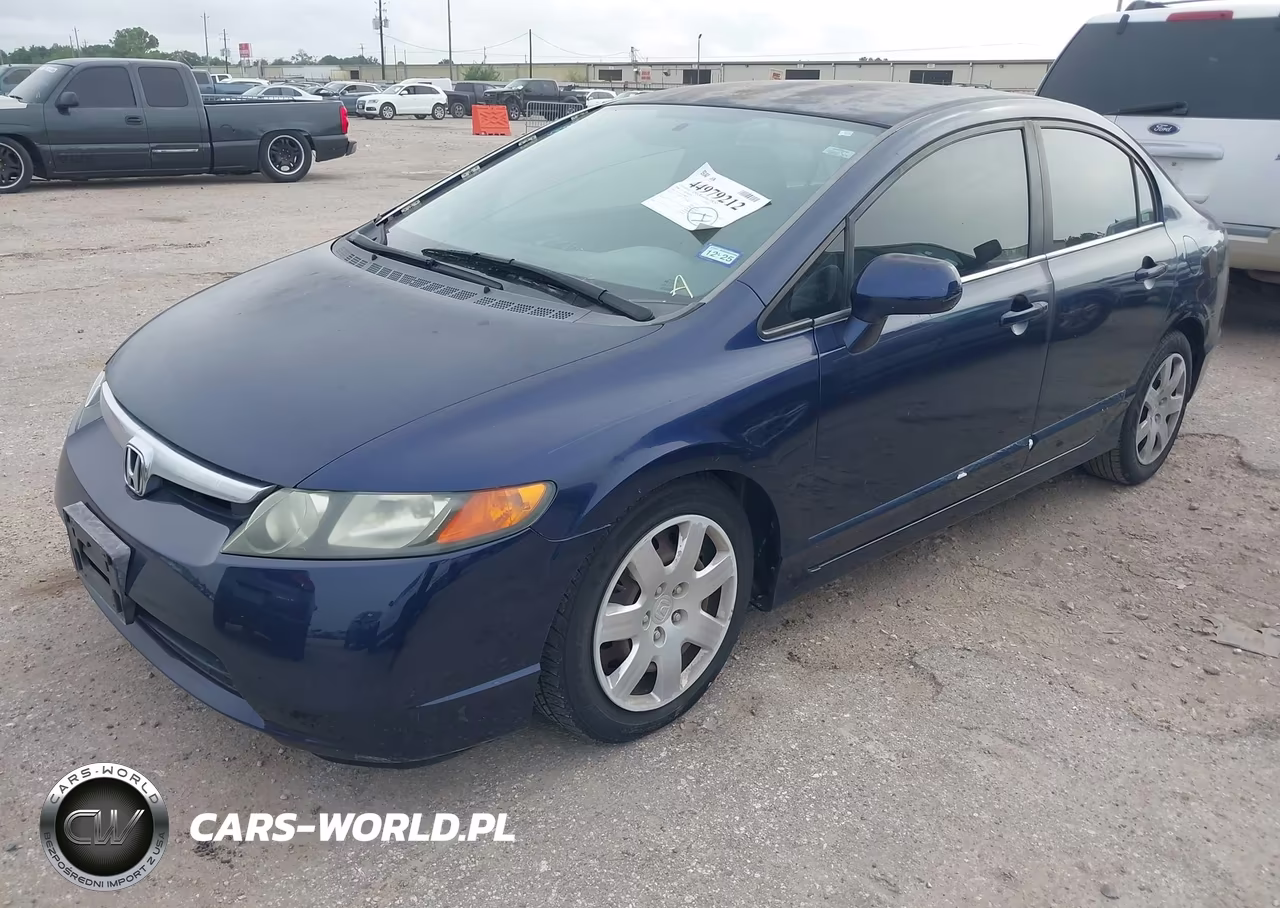 2006 Honda Civic Lx VIN:1HGFA165X6L063213 - 2