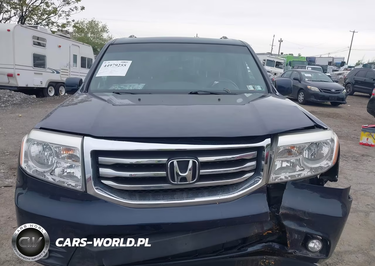 2012 Honda Pilot Ex-L VIN:5FNYF4H52CB014612 - 12