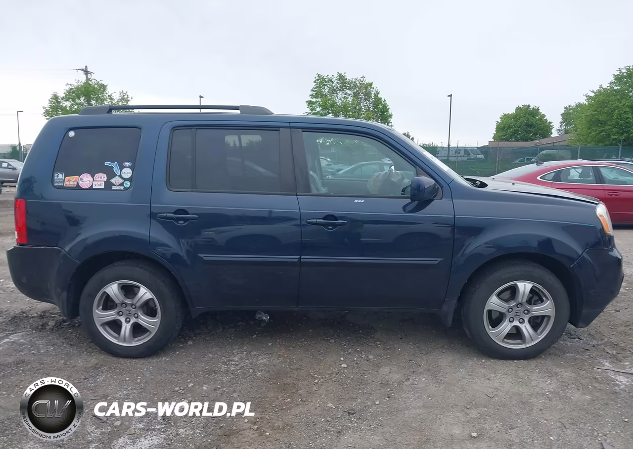 2012 Honda Pilot Ex-L VIN:5FNYF4H52CB014612 - 13