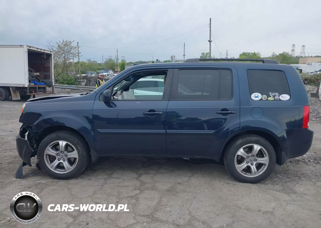 2012 Honda Pilot Ex-L VIN:5FNYF4H52CB014612 - 14