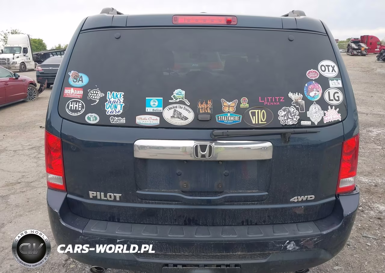 2012 Honda Pilot Ex-L VIN:5FNYF4H52CB014612 - 16
