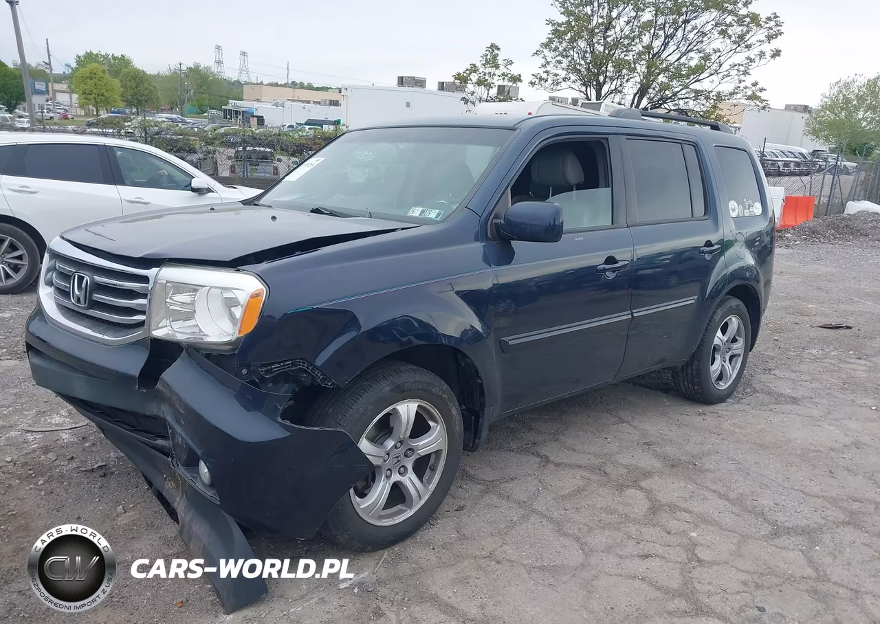 2012 Honda Pilot Ex-L VIN:5FNYF4H52CB014612 - 2