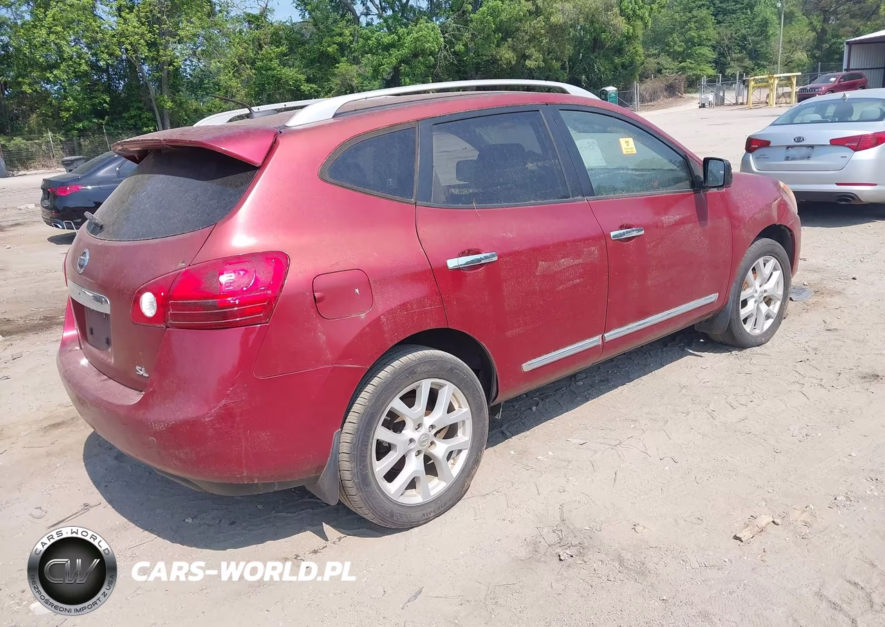 2013 Nissan Rogue Sv W-Sl Pkg VIN:JN8AS5MT1DW509666 - 4