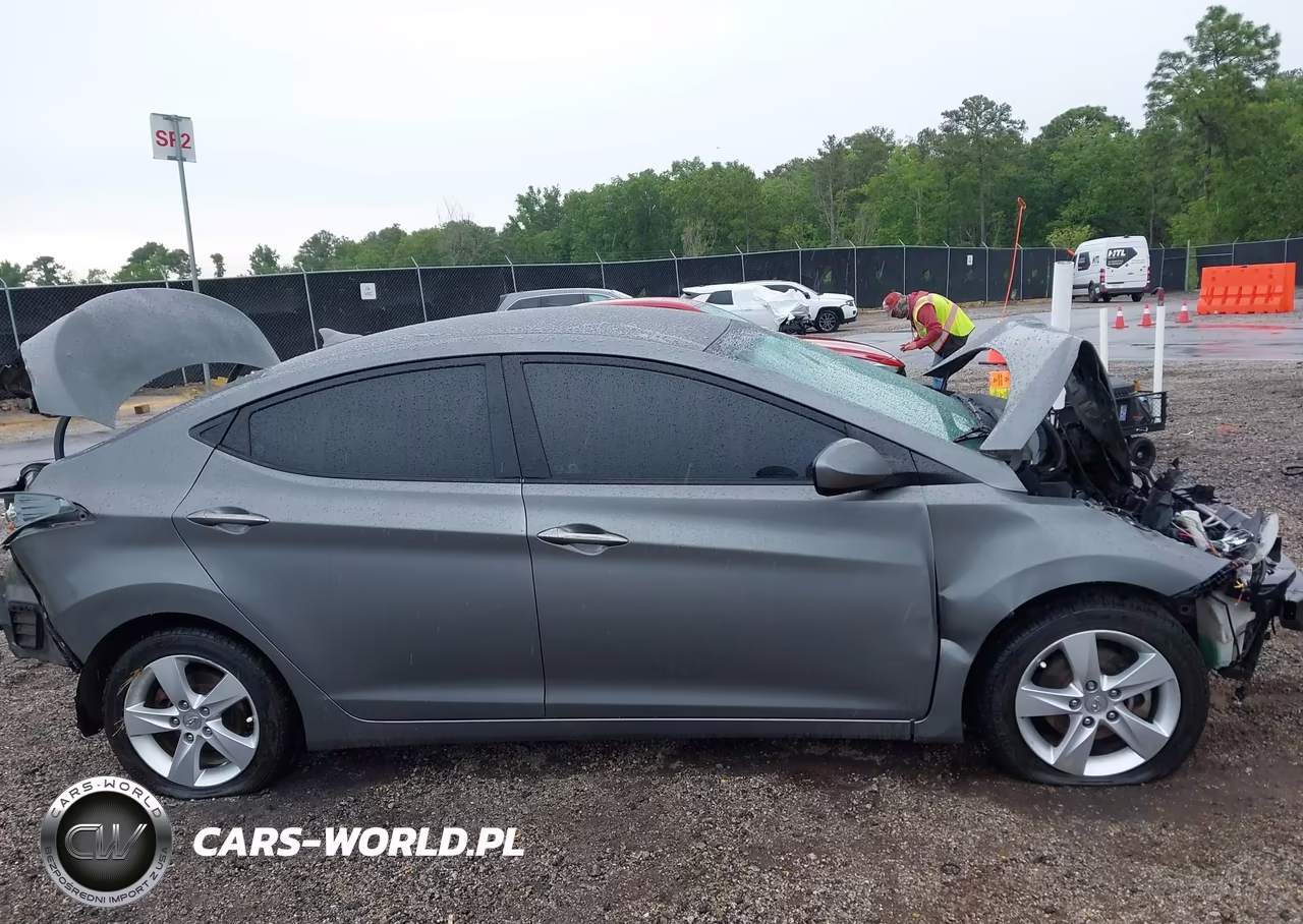 2013 Hyundai Elantra Gls VIN:5NPDH4AE6DH291107 - 14