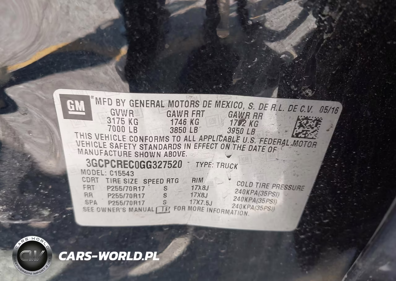 2016 Chevrolet Silverado 1500 1Lt VIN:3GCPCREC0GG327520 - 9