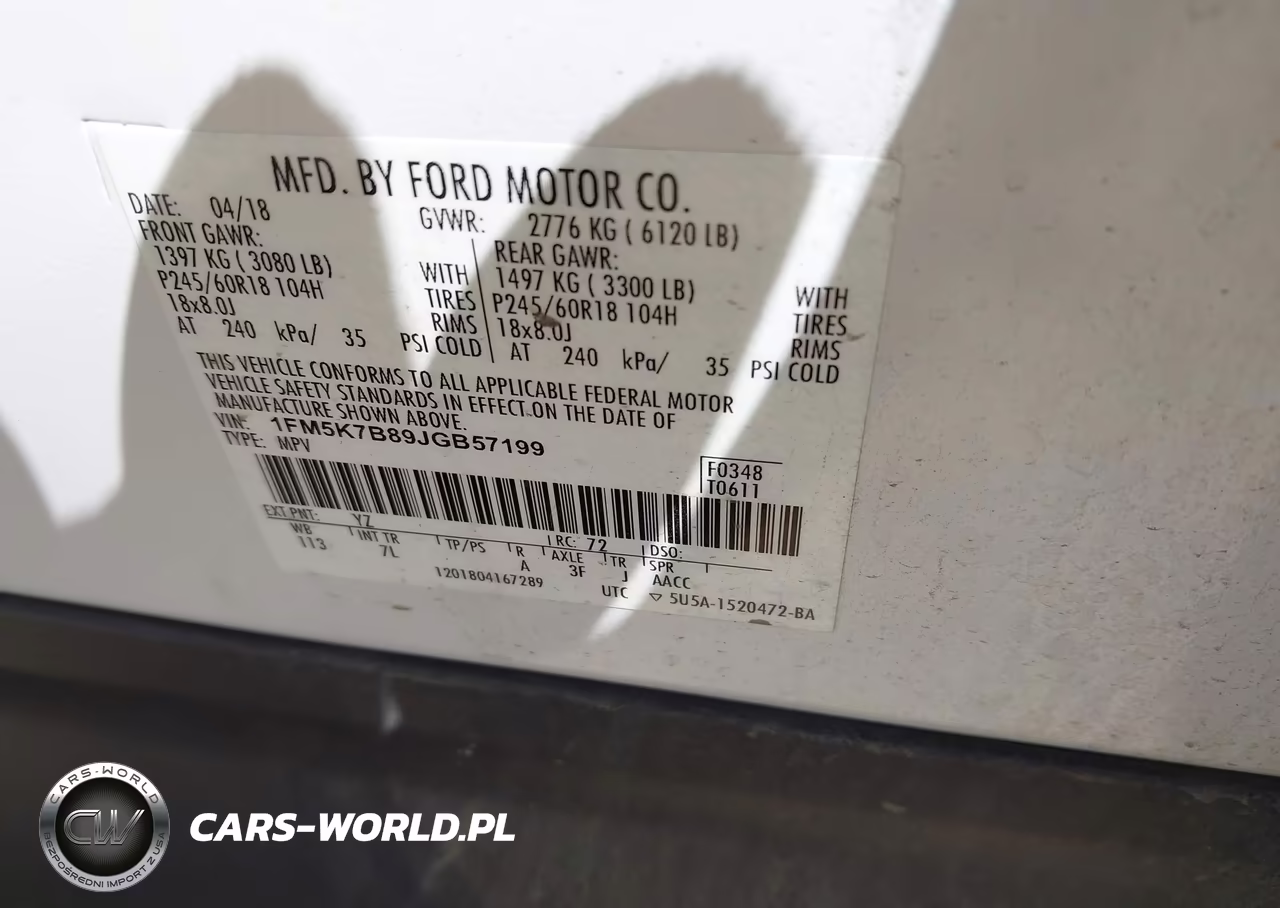 2018 Ford Explorer VIN:1FM5K7B89JGB57199 - 9
