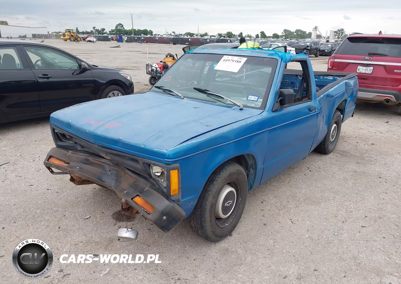 1992 Chevrolet S Truck S10 VIN:1GCCS14A4N8178258 - 2