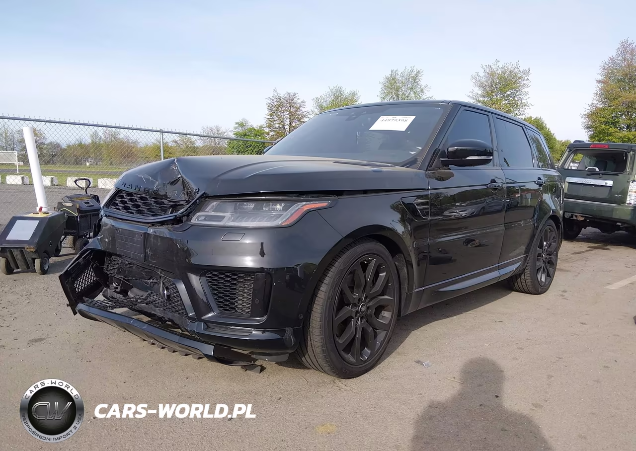 2021 Land Rover Range Rover Sport Hse Silver Edition Mhev VIN:SALWR2SU7MA755358 - 2