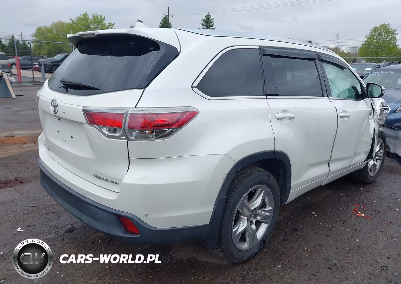 2015 Toyota Highlander Limited V6 VIN:5TDDKRFH2FS138142 - 4