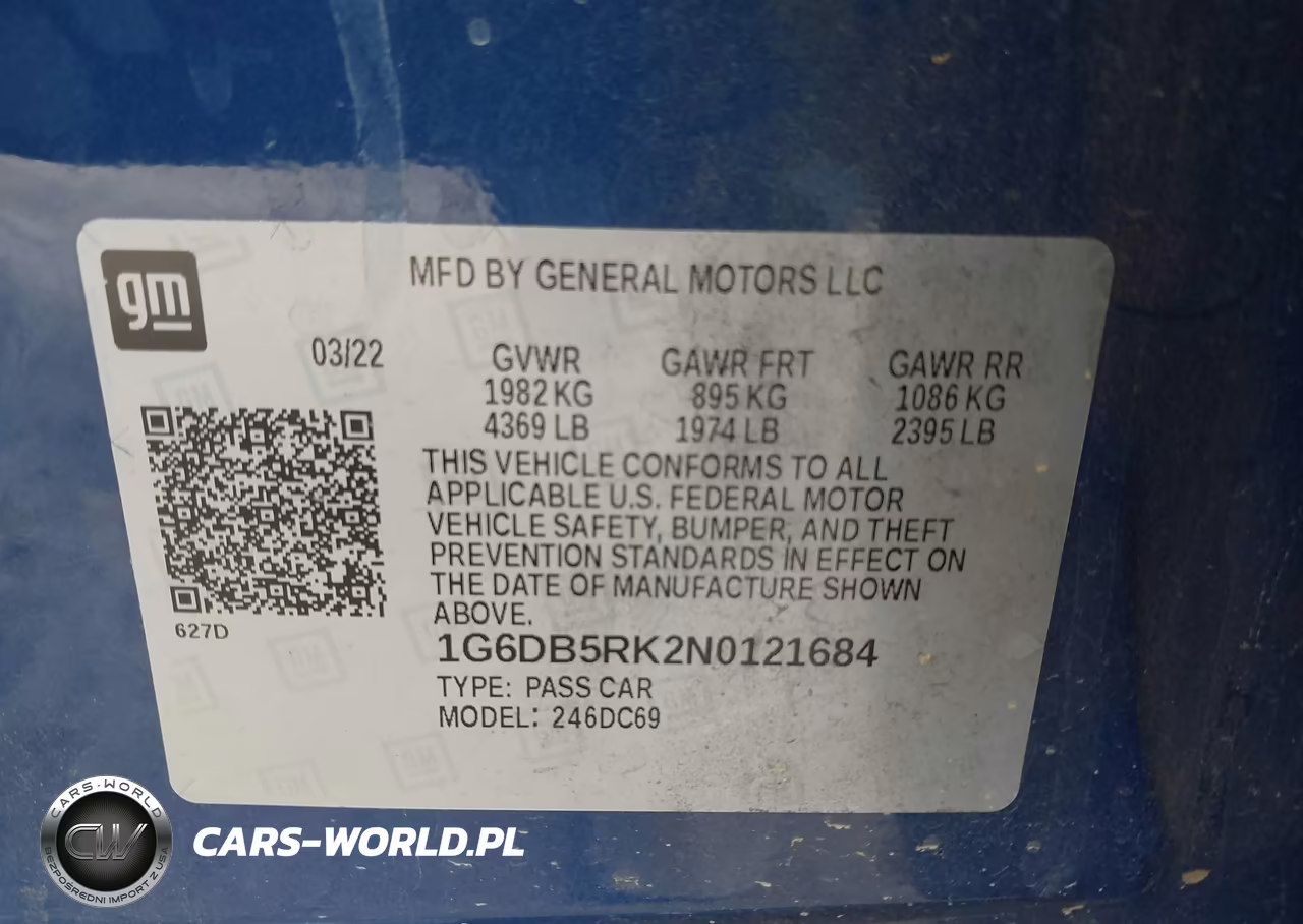 2022 Cadillac Ct4 Premium Luxury VIN:1G6DB5RK2N0121684 - 9