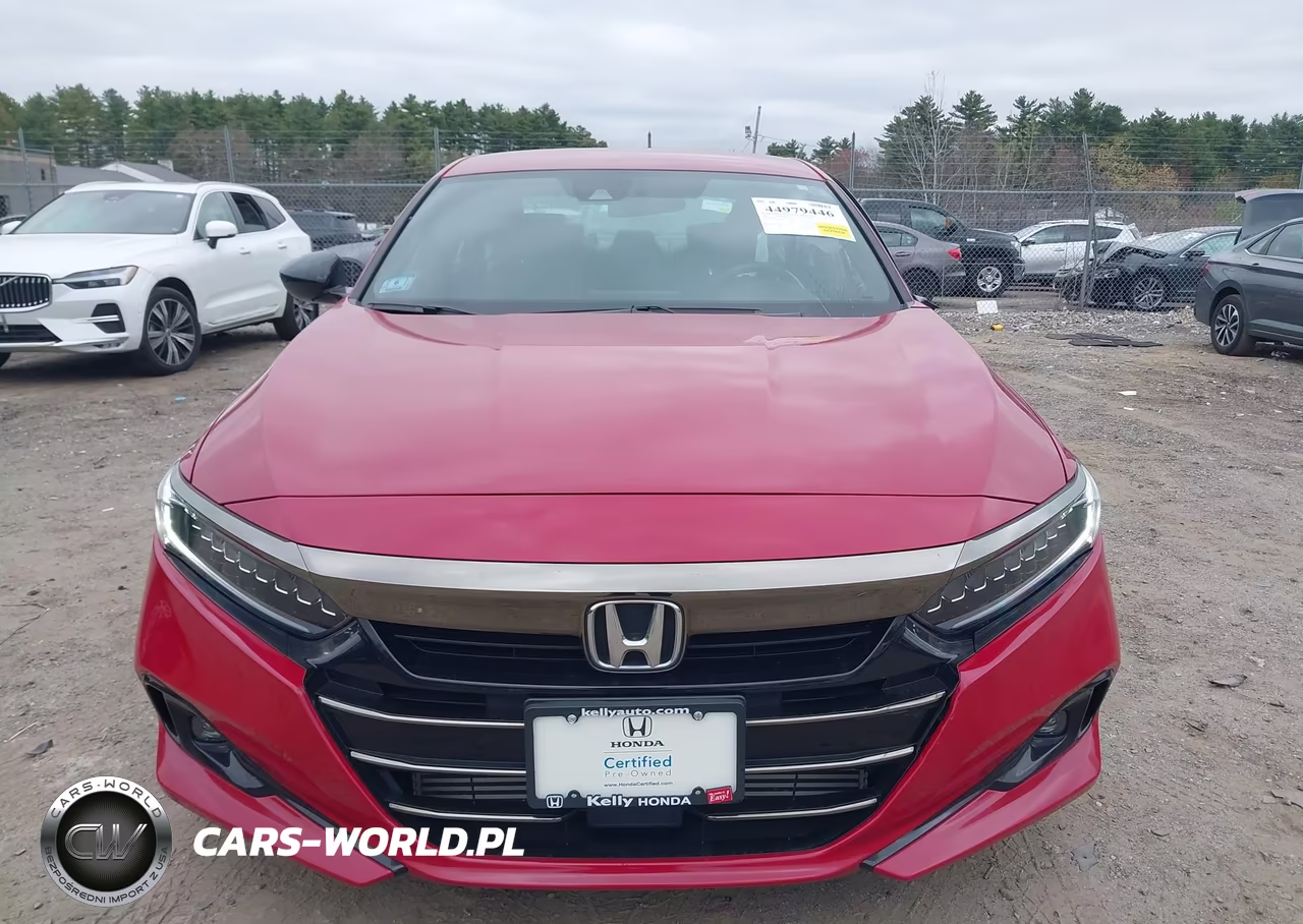 2022 Honda Accord Sport VIN:1HGCV1F38NA039394 - 12