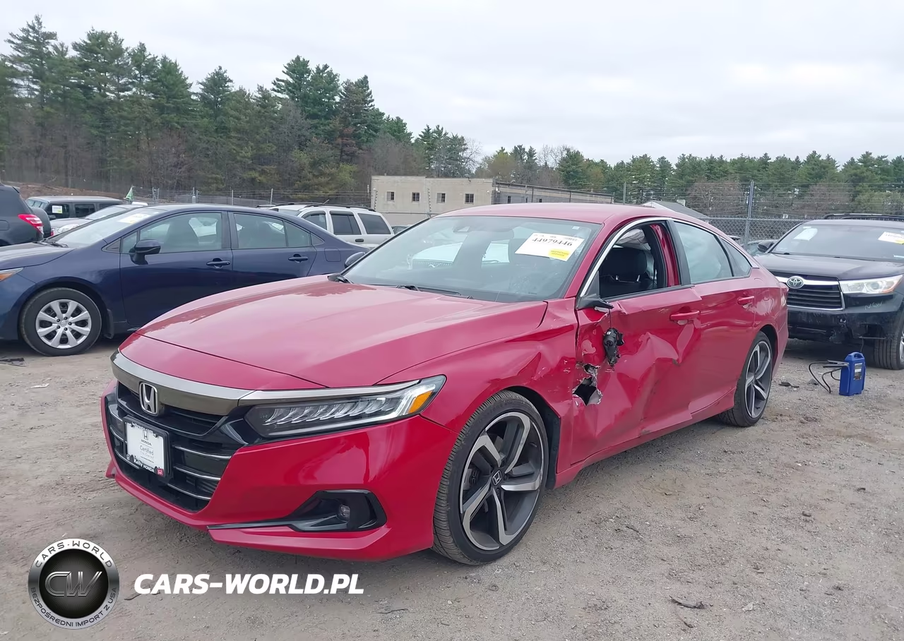 2022 Honda Accord Sport VIN:1HGCV1F38NA039394 - 2