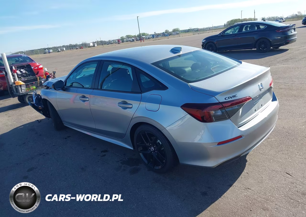 2026 Honda Civic Sport VIN:2HGFE2F57TH560383 - 3