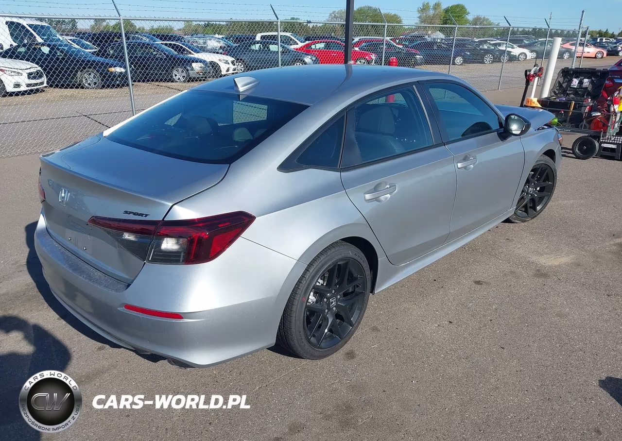 2026 Honda Civic Sport VIN:2HGFE2F57TH560383 - 4