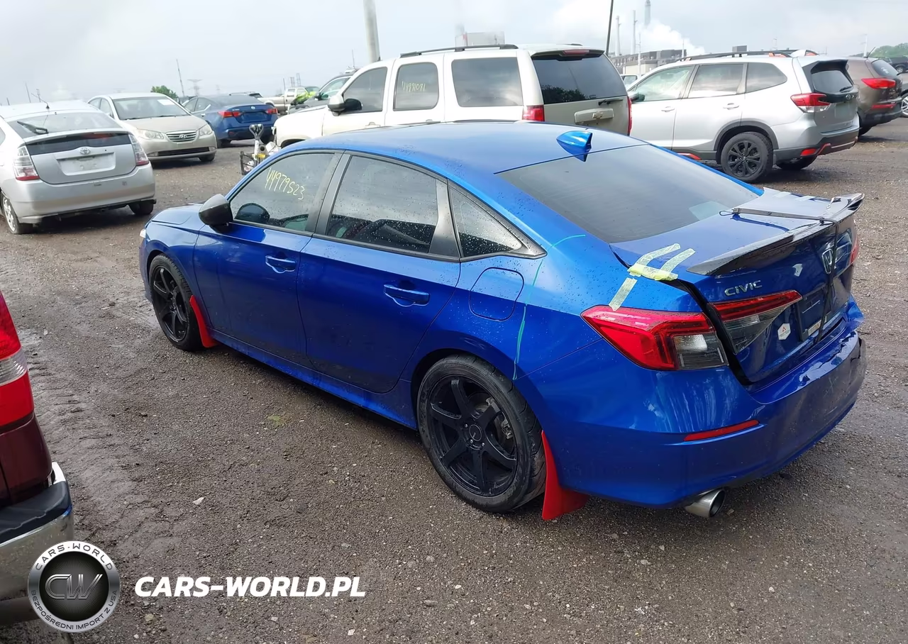 2022 Honda Civic Si Sedan VIN:2HGFE1E56NH472696 - 3