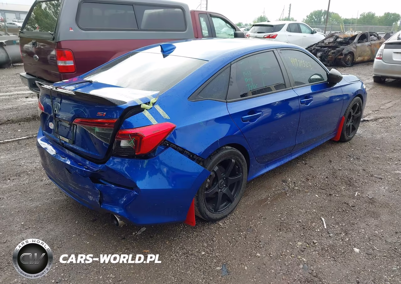 2022 Honda Civic Si Sedan VIN:2HGFE1E56NH472696 - 4