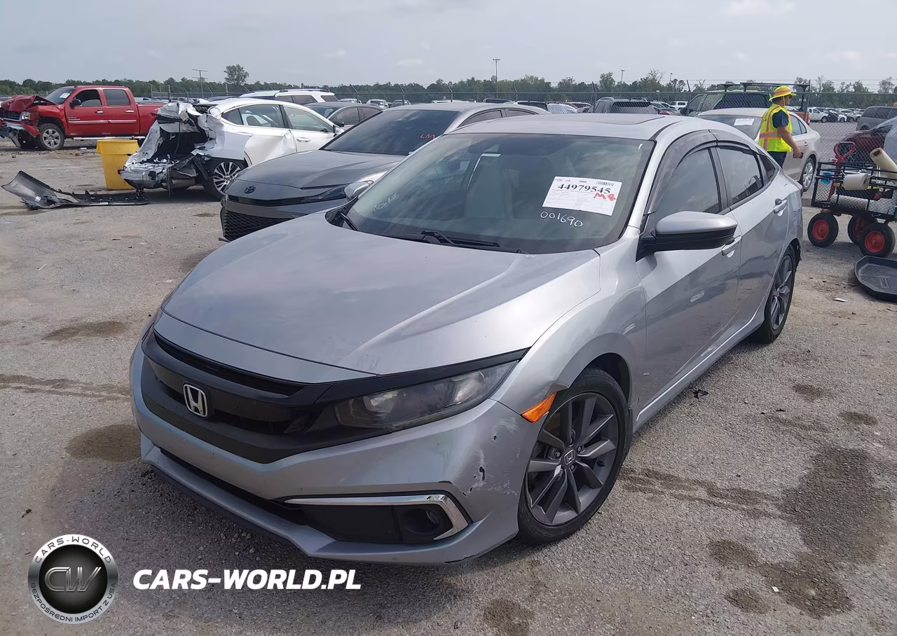 2020 Honda Civic Ex VIN:19XFC1F34LE001690 - 2