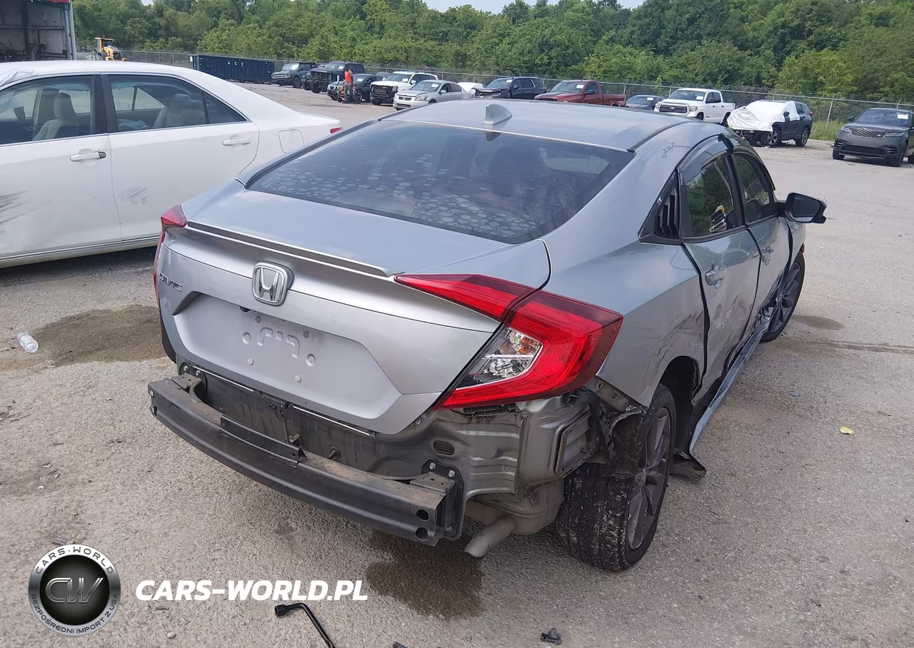 2020 Honda Civic Ex VIN:19XFC1F34LE001690 - 4