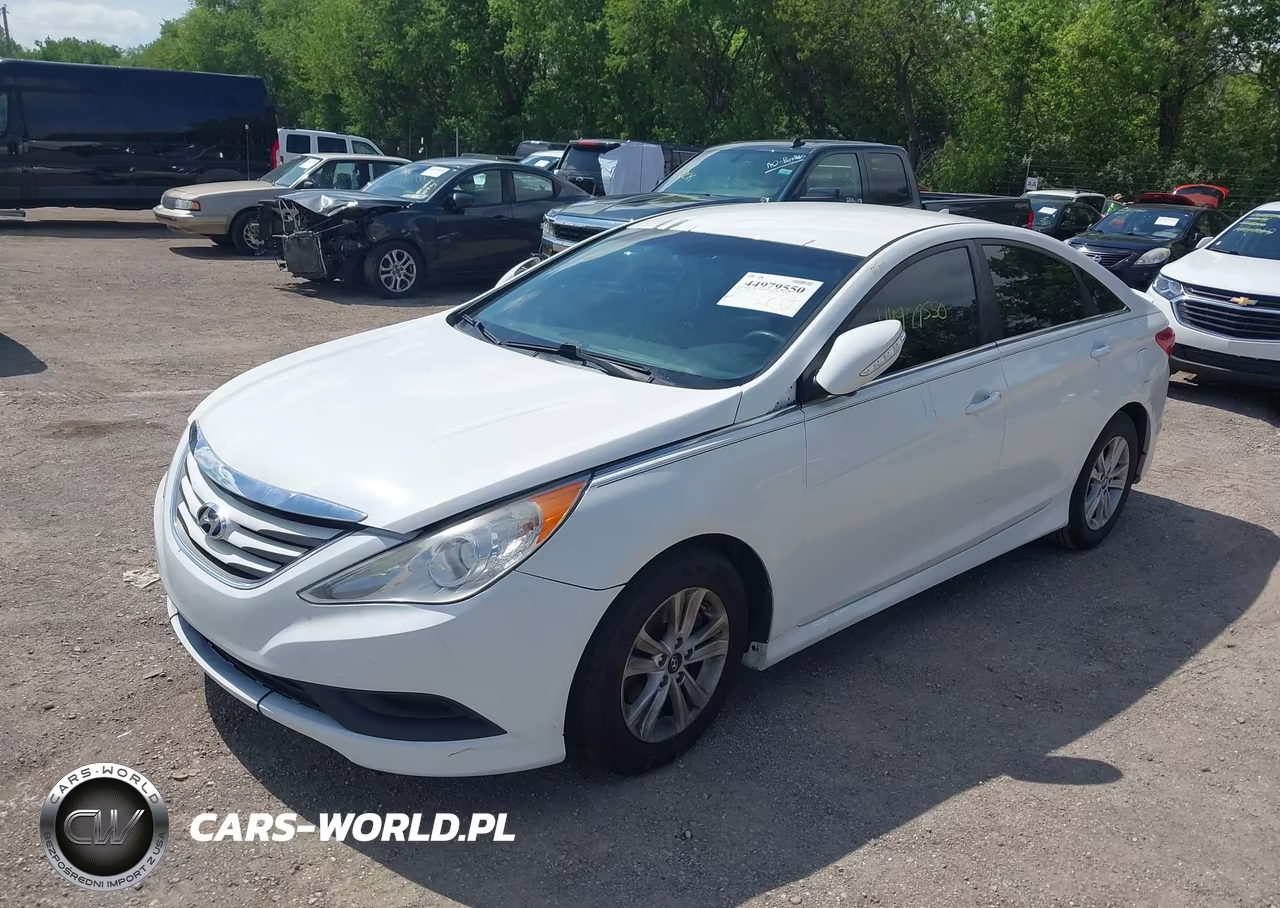 2014 Hyundai Sonata Gls VIN:5NPEB4AC7EH853196 - 2