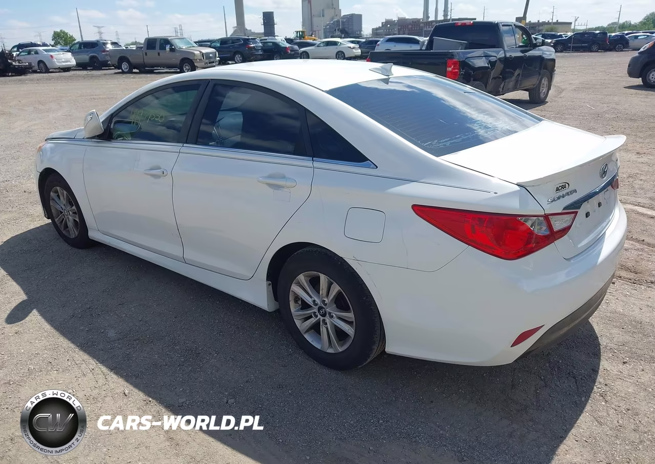 2014 Hyundai Sonata Gls VIN:5NPEB4AC7EH853196 - 3