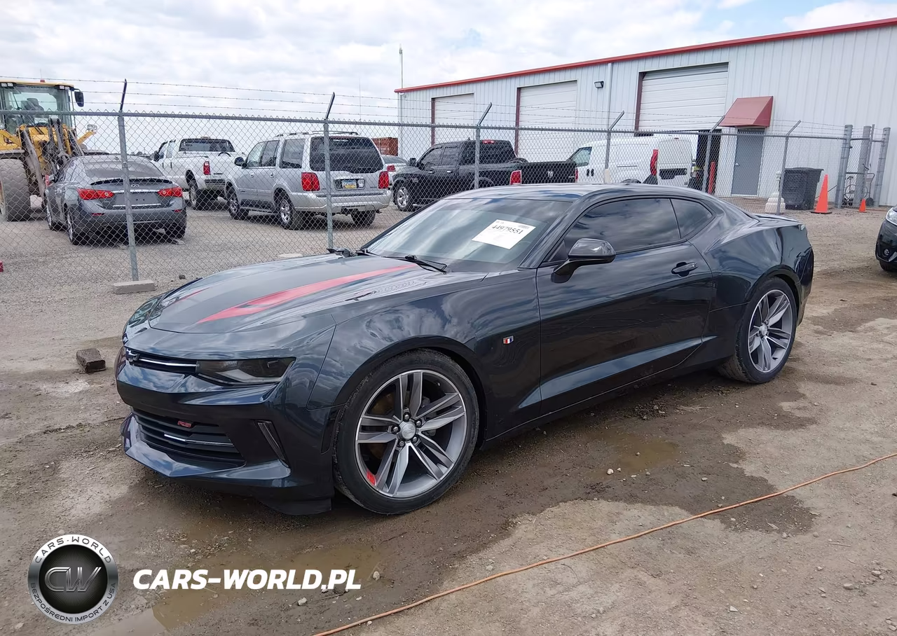 2018 Chevrolet Camaro 1Lt VIN:1G1FB1RS9J0125345 - 2