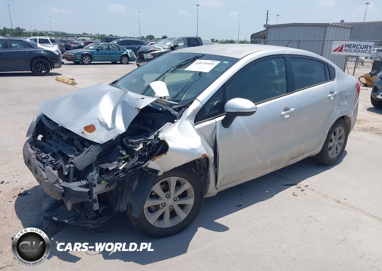 2012 Kia Rio Ex VIN:KNADN4A38C6052820 - 2