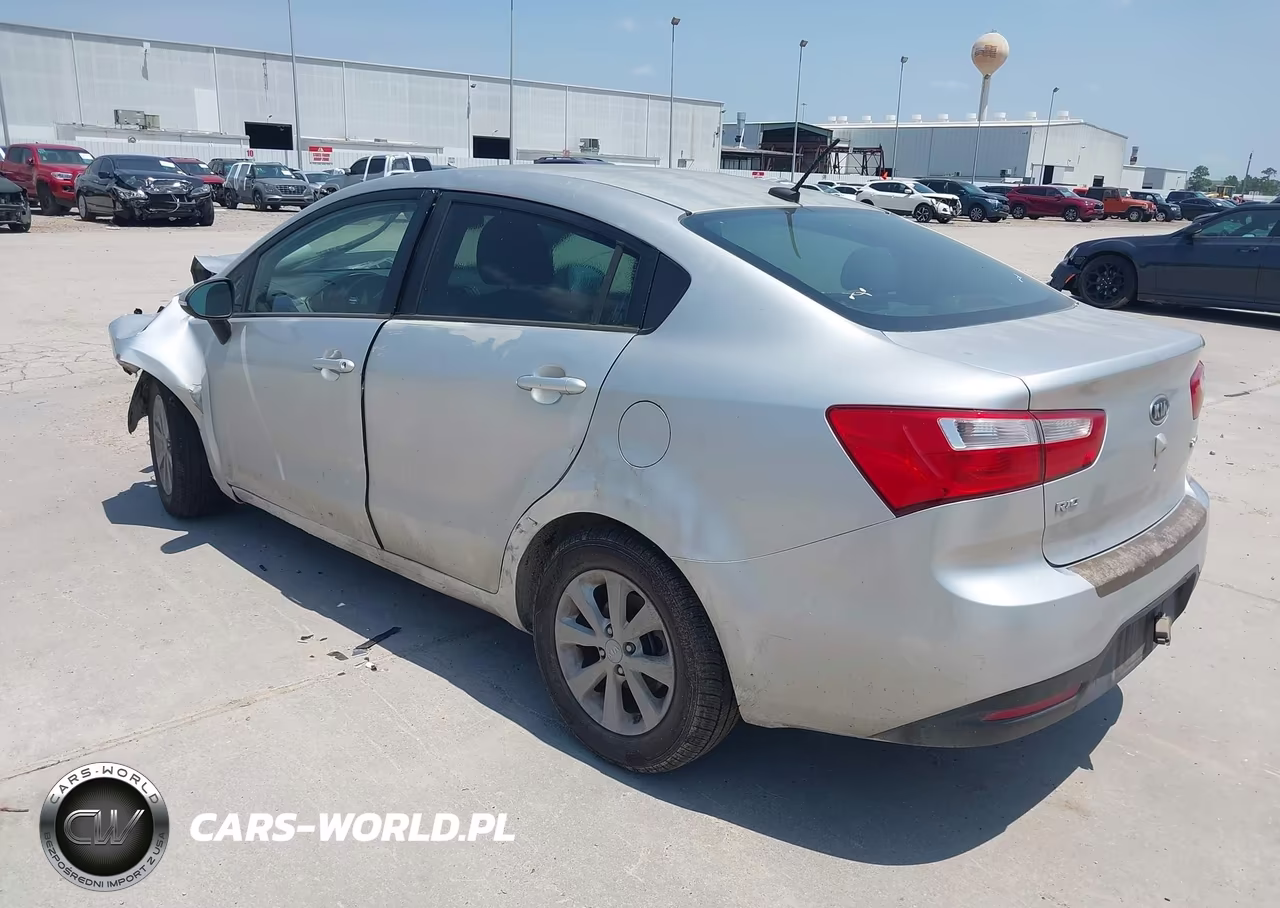 2012 Kia Rio Ex VIN:KNADN4A38C6052820 - 3