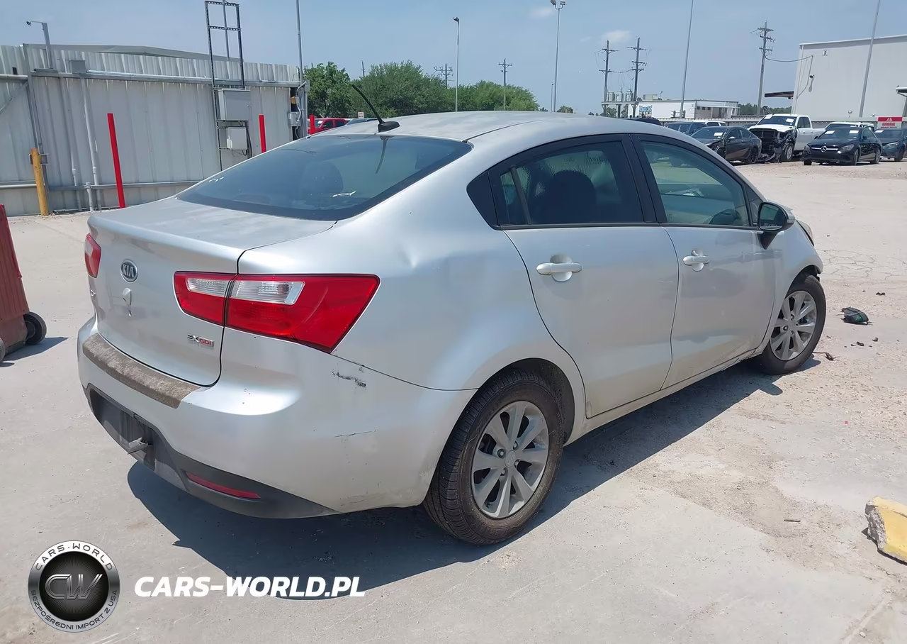 2012 Kia Rio Ex VIN:KNADN4A38C6052820 - 4