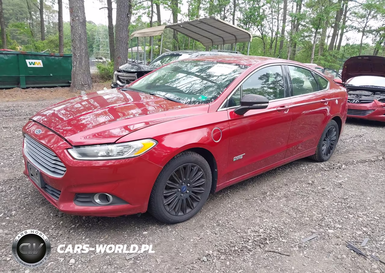 2014 Ford Fusion Energi Se Luxury VIN:3FA6P0PU7ER371068 - 2