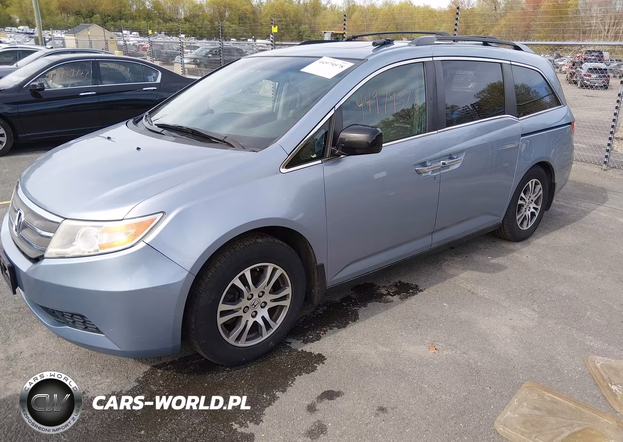 2012 Honda Odyssey Ex-L VIN:5FNRL5H64CB047266 - 2