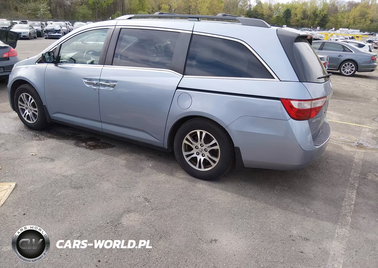 2012 Honda Odyssey Ex-L VIN:5FNRL5H64CB047266 - 3