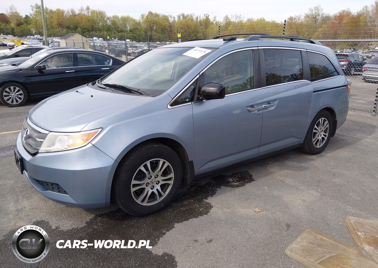 2012 Honda Odyssey Ex-L VIN:5FNRL5H64CB047266 - 4