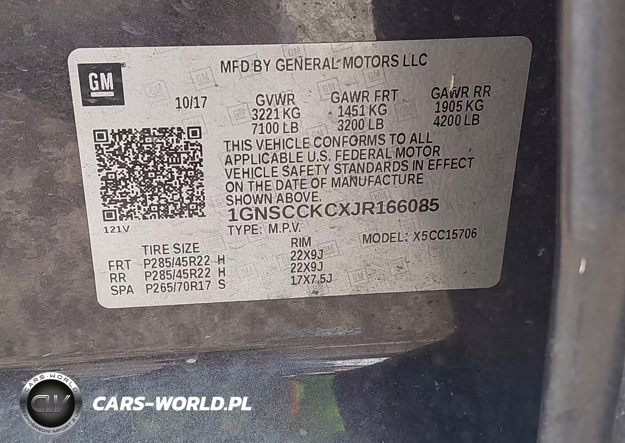 2018 Chevrolet Tahoe Premier VIN:1GNSCCKCXJR166085 - 9