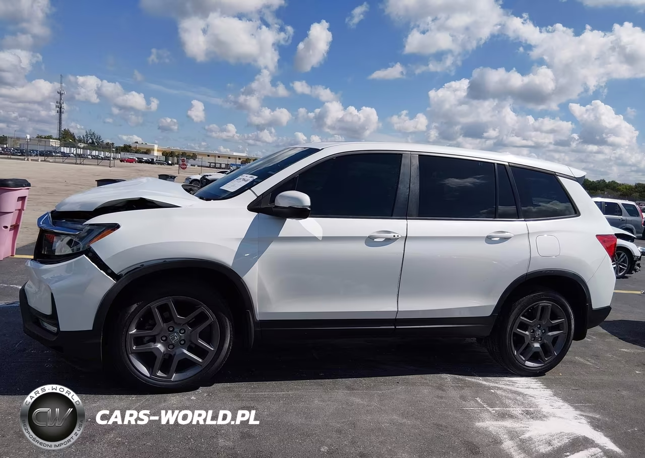 2022 Honda Passport Awd Ex-L VIN:5FNYF8H54NB009745 - 14