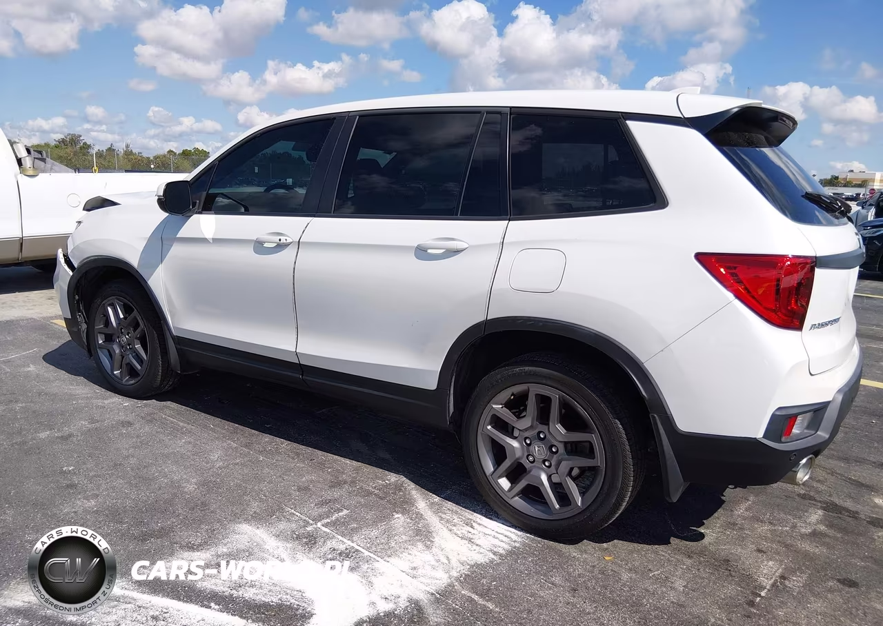 2022 Honda Passport Awd Ex-L VIN:5FNYF8H54NB009745 - 3
