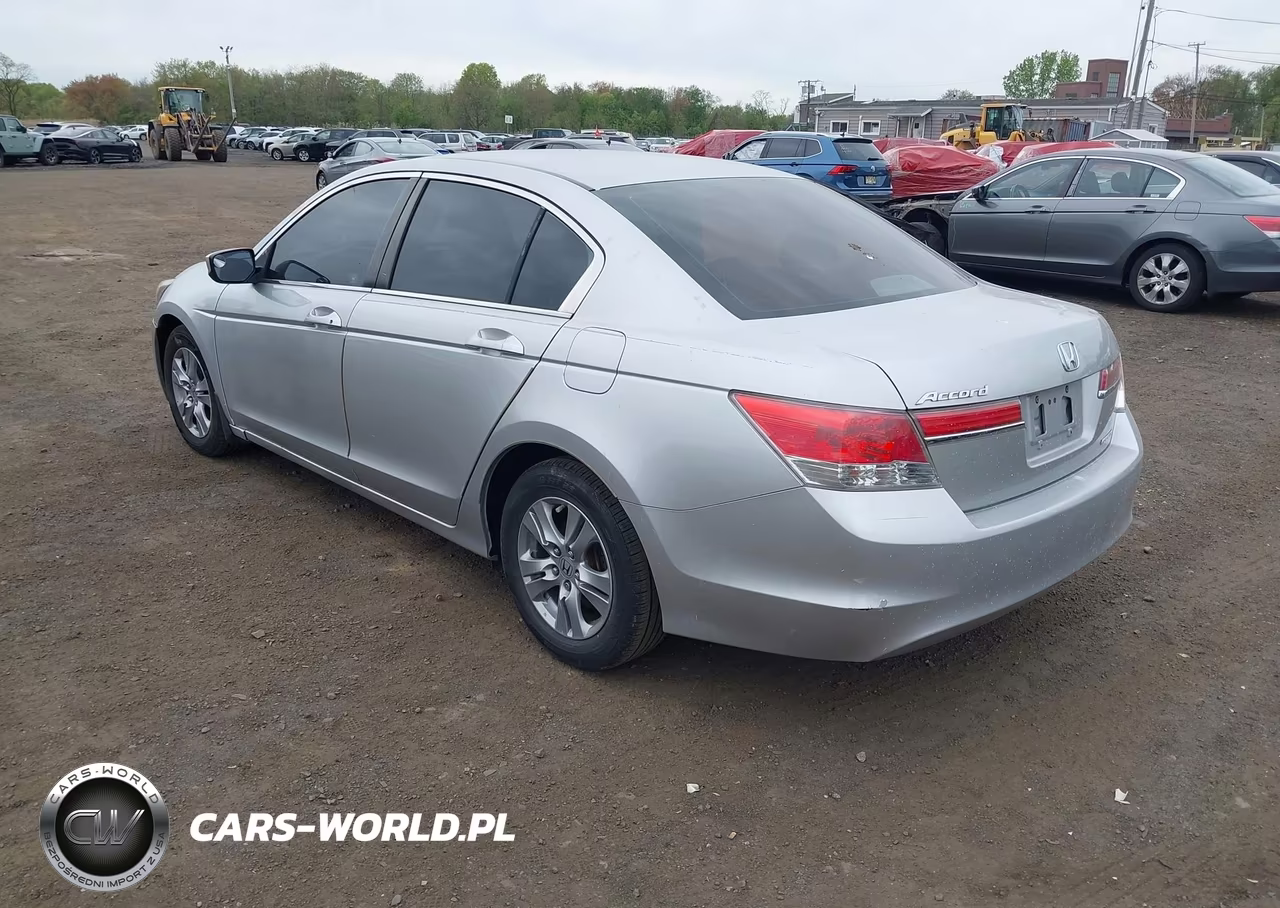 2012 Honda Accord 2.4 Se VIN:1HGCP2F64CA145445 - 3