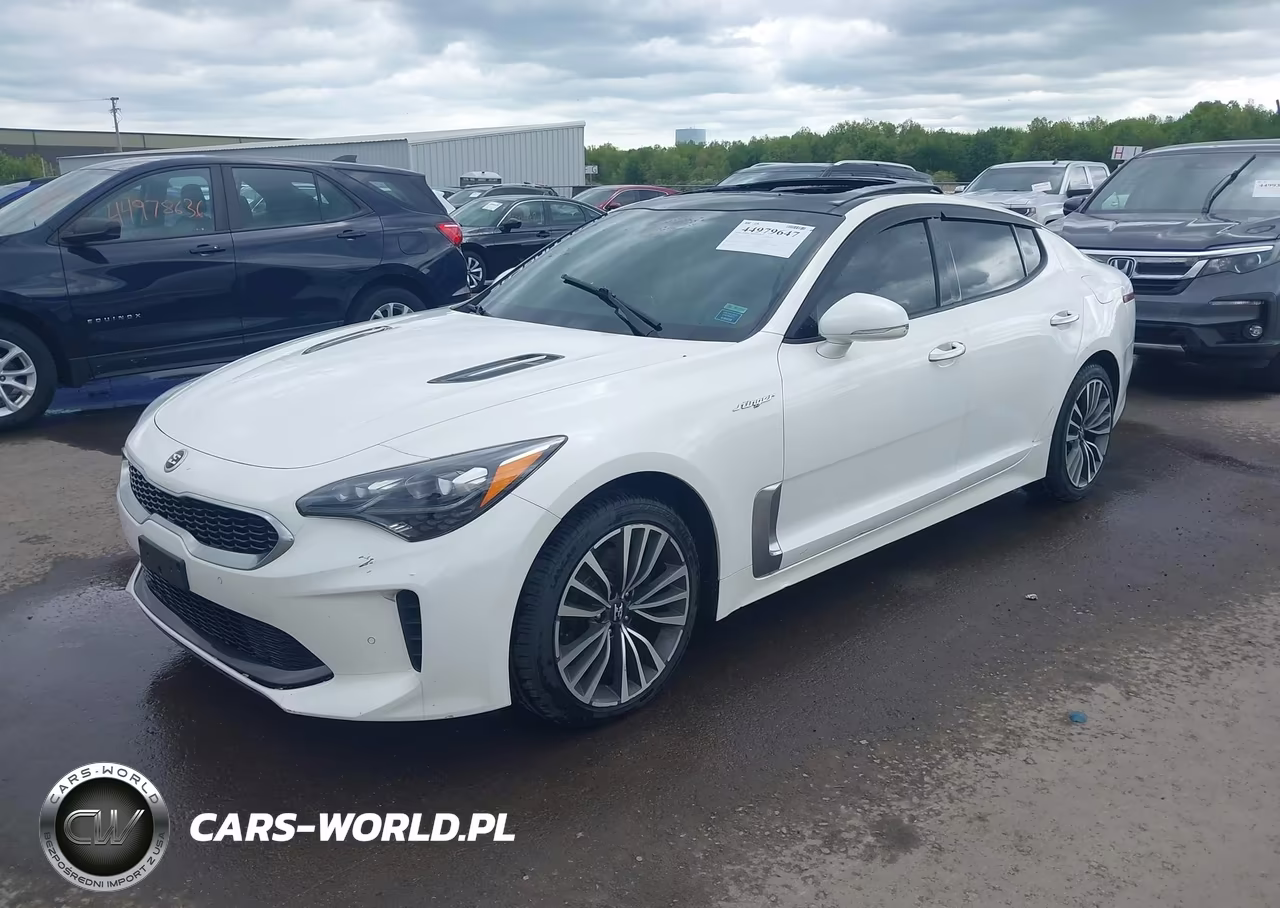 2018 Kia Stinger Premium VIN:KNAE25LA7J6010540 - 2