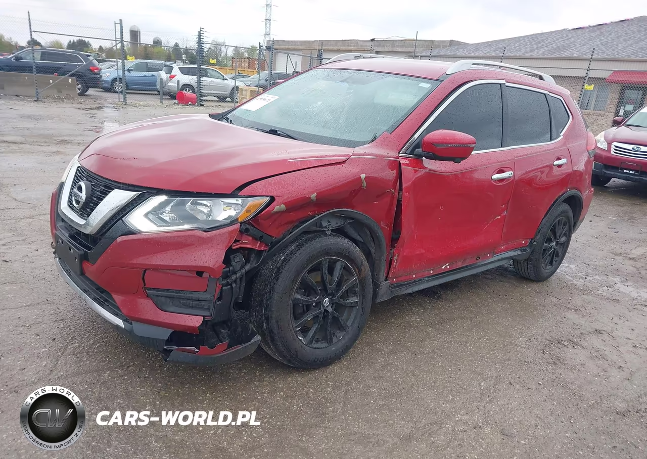2017 Nissan Rogue Sv VIN:5N1AT2MV2HC794826 - 2