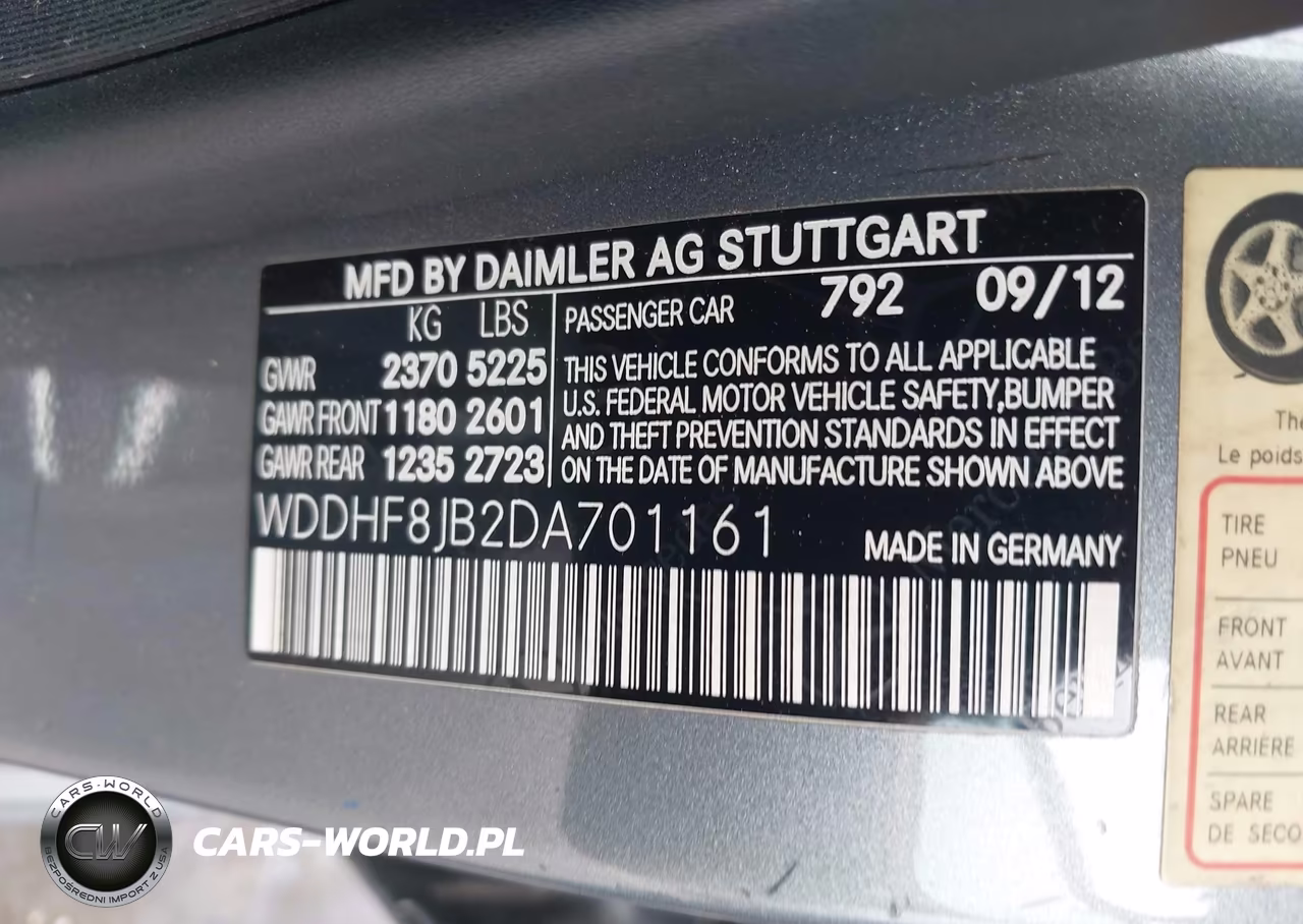 2013 Mercedes-Benz E 350 4Matic VIN:WDDHF8JB2DA701161 - 9