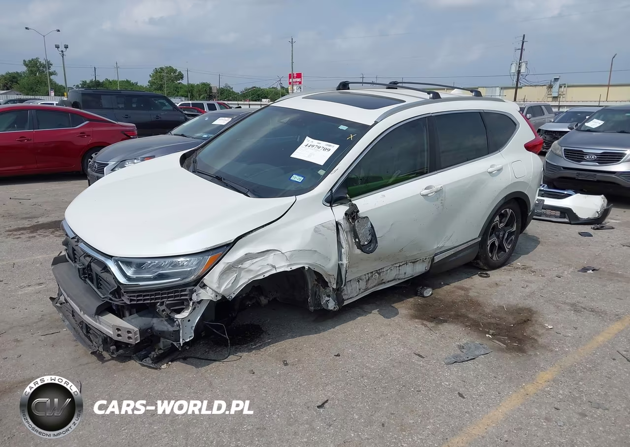 2017 Honda Cr-V Touring VIN:5J6RW1H93HL012257 - 2