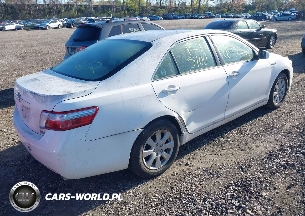 2007 Toyota Camry Hybrid VIN:JTNBB46K673003489 - 4