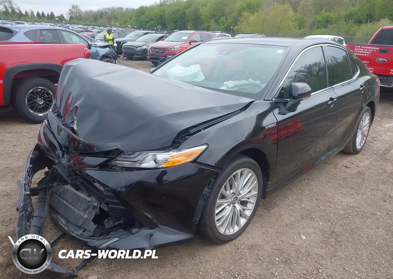 2020 Toyota Camry Xle Hybrid VIN:4T1F31AK2LU519244 - 2