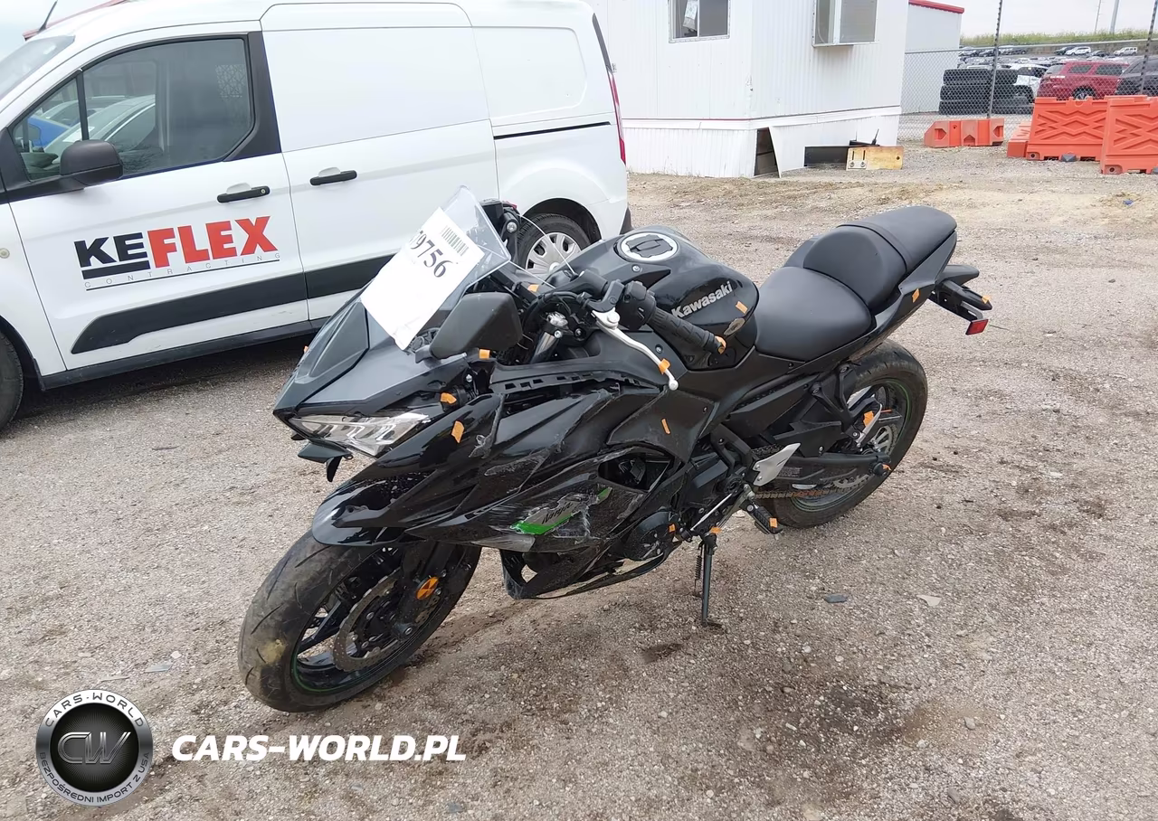 2025 Kawasaki Ex650 R VIN:ML5EXER14SDAF9454 - 2
