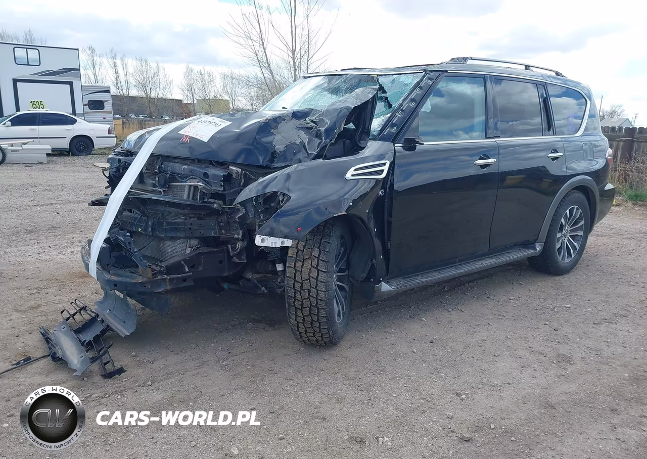 2020 Nissan Armada Sl 4Wd VIN:JN8AY2NC5L9619113 - 2
