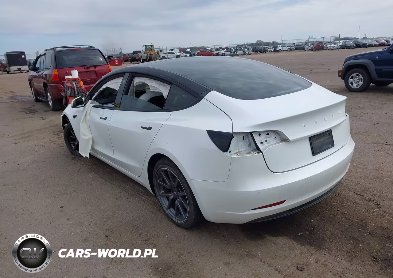 2021 Tesla Model 3 Long Range Dual Motor All-Wheel Drive VIN:5YJ3E1EB1MF961017 - 3